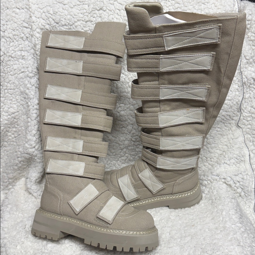 3POB. NWOB Dolls Kill / Club Exx Hot Haven Knee High Boots